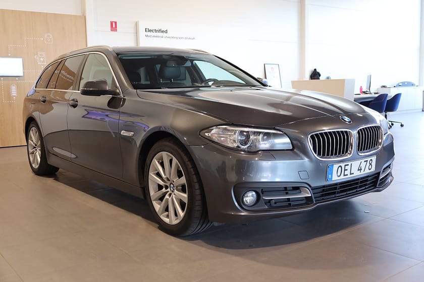 Bild 4 av BMW 520d xDrive Touring AUT Sportpaket Drag PDC Rattvärme Läder