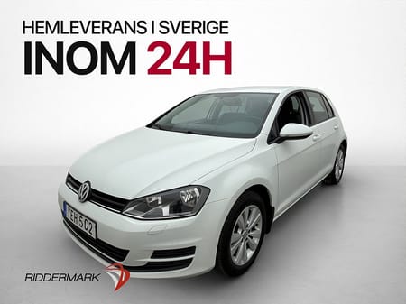 Volkswagen Golf 1.2 TSI Adaptiv-fart A-CarPlay 0.49 l/mil