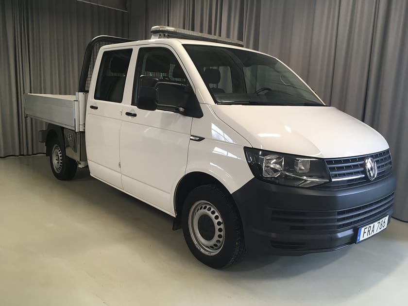 Bild 2 av Volkswagen Transporter Chassi Dubbelhytt tippflak 2.0TDI 140hk AUT