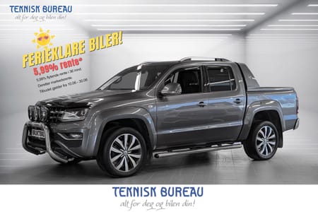 Volkswagen Amarok DoubleCab 2.9t 3.0 TDI 258hk 4Motion Aventura | Krok | Skinn | R.Kam