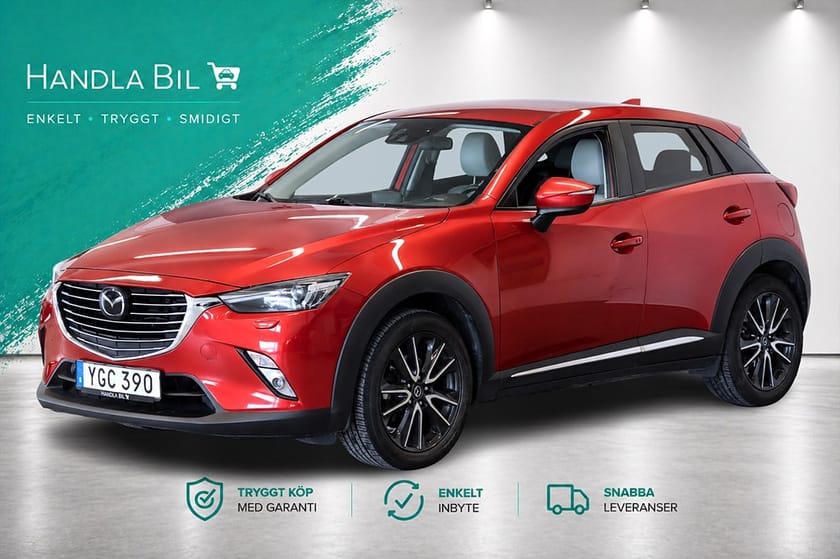 Bild 1 av Mazda CX-3 1.5 SKYACTIV-D AWD Automatisk, 105hk, 2016