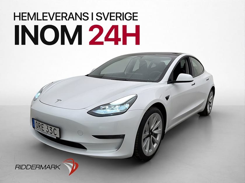 Bild 4 av Tesla Model 3 Long Range AWD 498hk MOMS Drag Pano Adp-fart