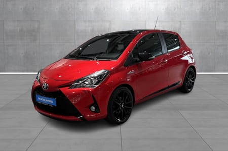 Toyota Yaris Hybrid 1,5 GR SPORT, cruise, kamera, dab+, sort tak