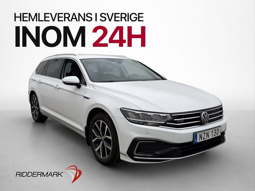 Bild 1 av Volkswagen Passat Sportscombi GTE 1.4 TSI Drag Kamera Navi
