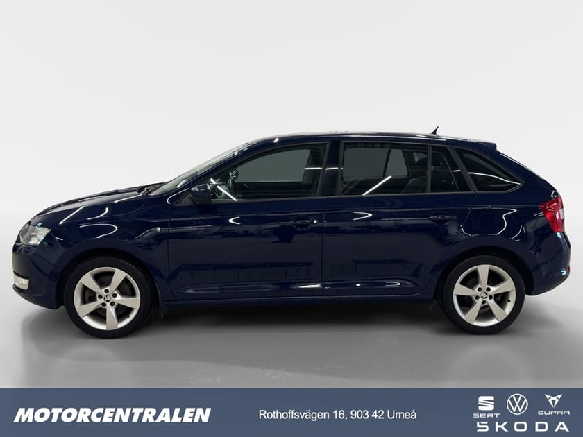 Bild 2 av Škoda Rapid Spaceback 1.2TSI/105hk/M.värmare/Drag/Ink.v.hjul