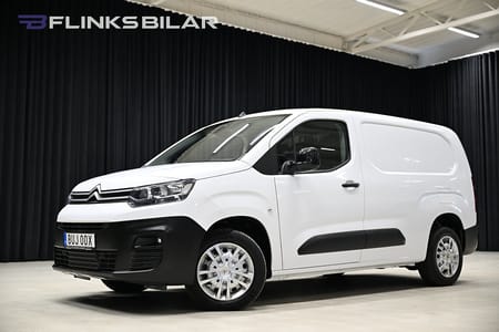 Citroën Berlingo Van Long 131HK L2 Automat|Drag|Värmare|Backkamera|Lågmil|Leasbar