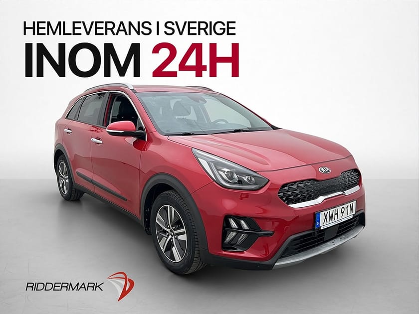 Bild 1 av Kia Niro Hybrid Advance Plus Skinn Kamera 1-Ägare 141hk