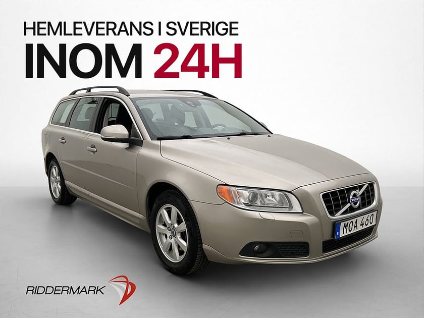 Bild 1 av Volvo V70 T4 Momentum 180hk Värmare Navi Drag 2 brukare PDC