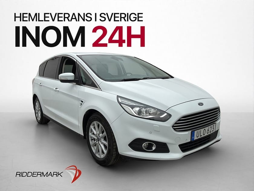 Bild 3 av Ford S-Max 2.0 TDCi Business 7-Sits Kamera Farthållare Drag