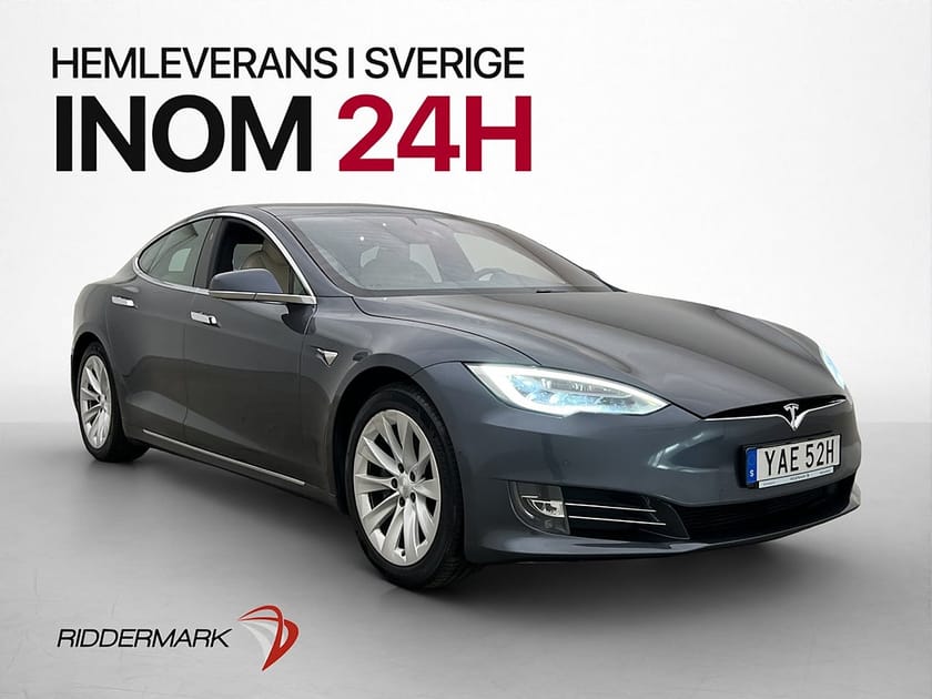 Bild 4 av Tesla Model S Long Range AWD Pano Skinn Kamera Moms AP Navi