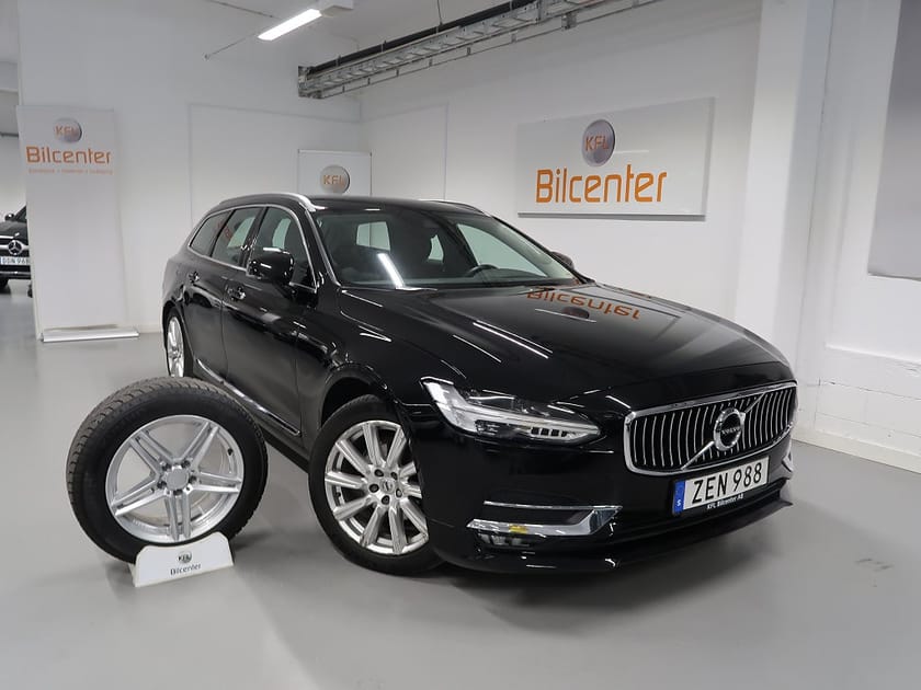 Bild 1 av Volvo V90 D3 Inscription V-Däck ingår Skinn-Elstol-Keyless-Pilot-