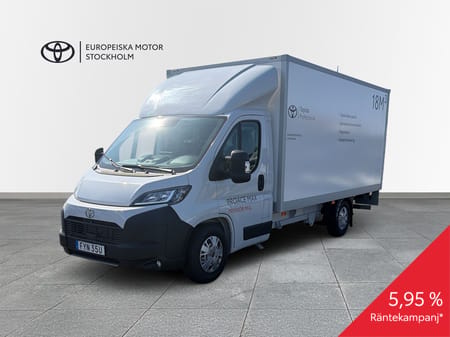 Toyota ProAce Max Chassi Cab 35 Heavy 180hk Aut. Comfort Volymskåp Ydre