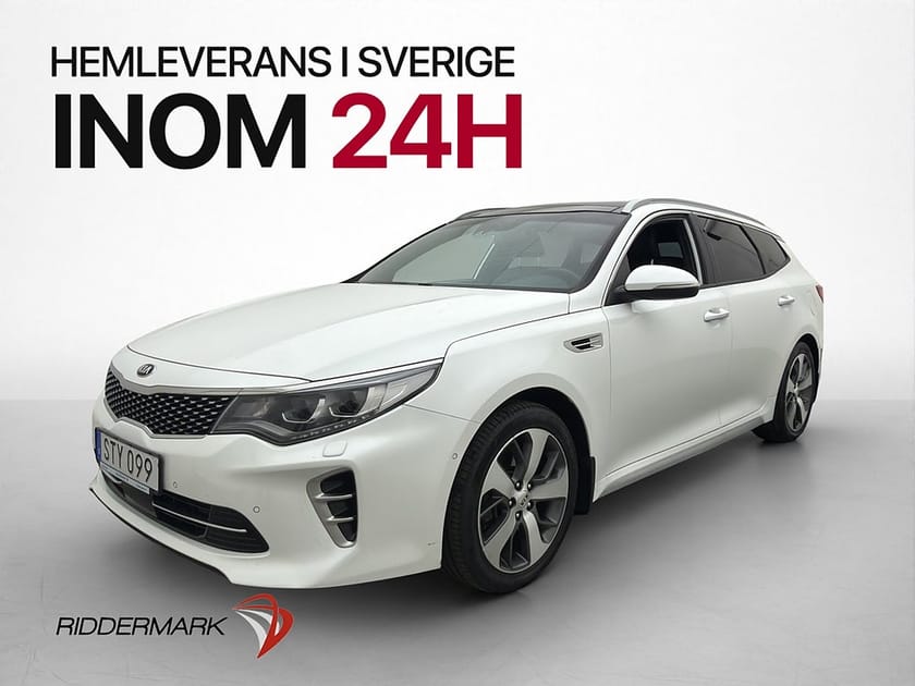 Bild 3 av Kia Optima Sport Wagon 1.7 141hk GT-Line Skinn Navi Pano H/K Drag