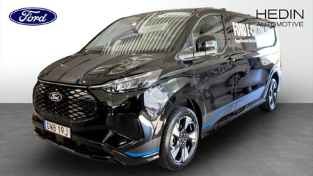 Ford E-Transit Custom 340 AWD E-CUSTOM SPORT SKÅP 340L 218hk Demo