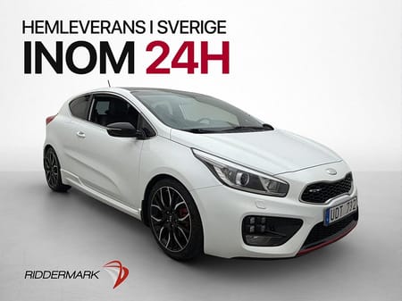 Kia pro_cee'd GT Pro_Cee´d 1.6 GDI 204hk Halvskinn Kamera Navi Keyless
