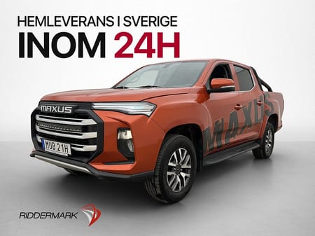 Maxus T90 EV 88.5 kWh 180hk Skinn B-Kamera CARPLAY MOMS