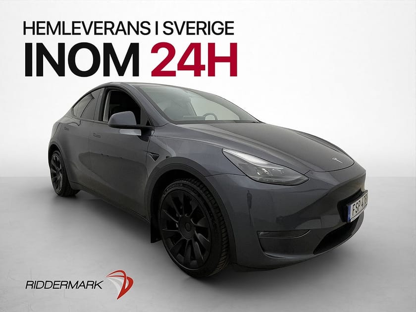 Bild 1 av Tesla Model Y Long Range AWD Autopilot Panorama Dragkrok