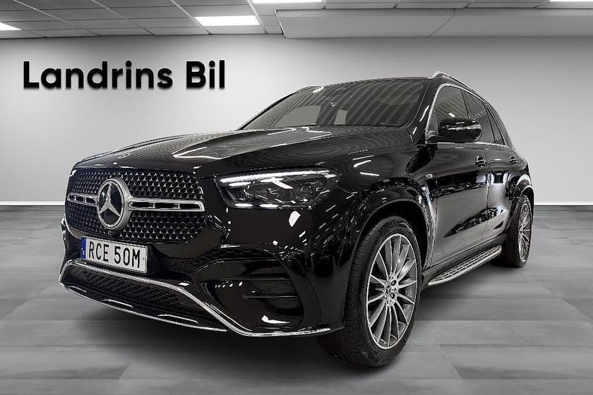 Bild 1 av Mercedes-Benz GLE 350 de 4MATIC AMG Pano Drag 360Cam Distronic Airmatic