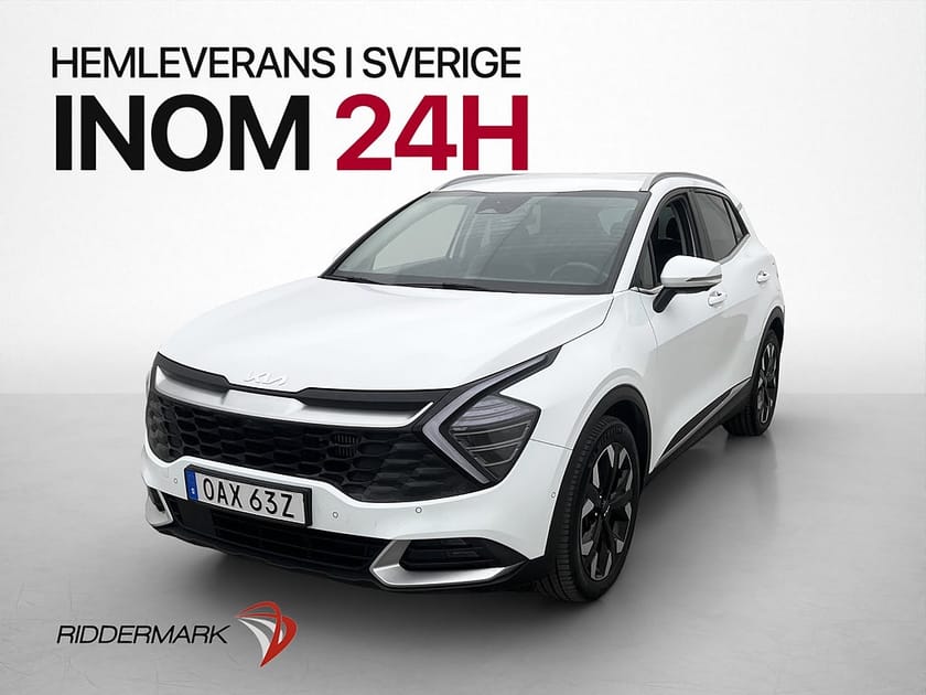 Bild 1 av Kia Sportage PHEV AWD 265hk Advance H/K 360° Drag MOMS