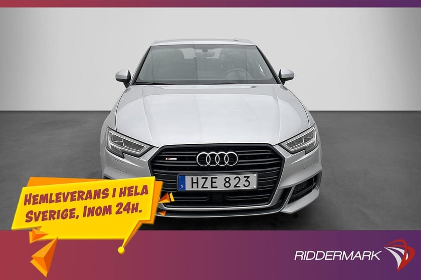 Bild 2 av Audi A3 Sedan 35 TFSI S-Line Massage Sensorer Halvskinn