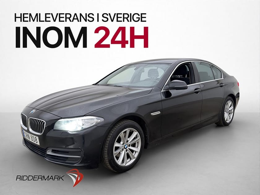 Bild 1 av BMW 520d xDrive Sedan 520 184hk P-Sensorer Bluetooth Xenon