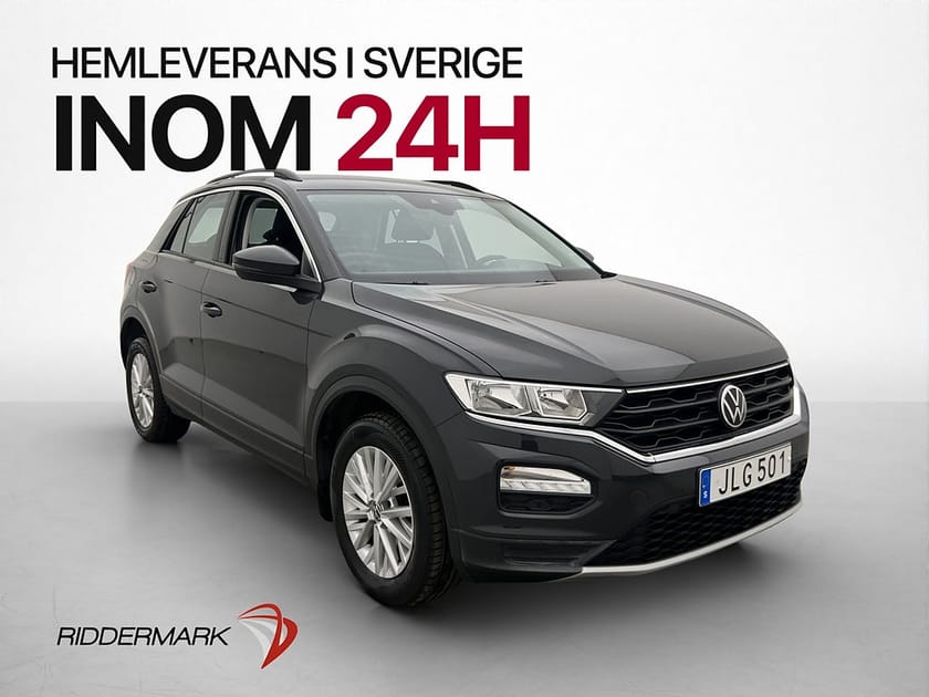 Bild 1 av Volkswagen T-Roc 1.0 TSI 110hk Sensorer CarPlay Adaptiv-Fart
