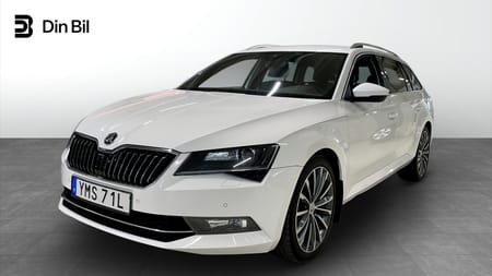 Škoda Superb Kombi 2.0 TDI 190hk 4x4 L&K Drag Värmare Kamera
