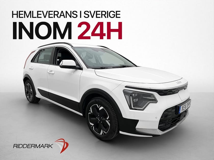 Bild 1 av Kia Niro EV Action Kamera CarPlay Navi Halvskinn MOMS