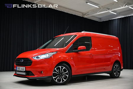 Ford Transit Connect 230 LWB 120HK L2 Sport|Automat|Nedlackad|LED|Moms|SeUtr