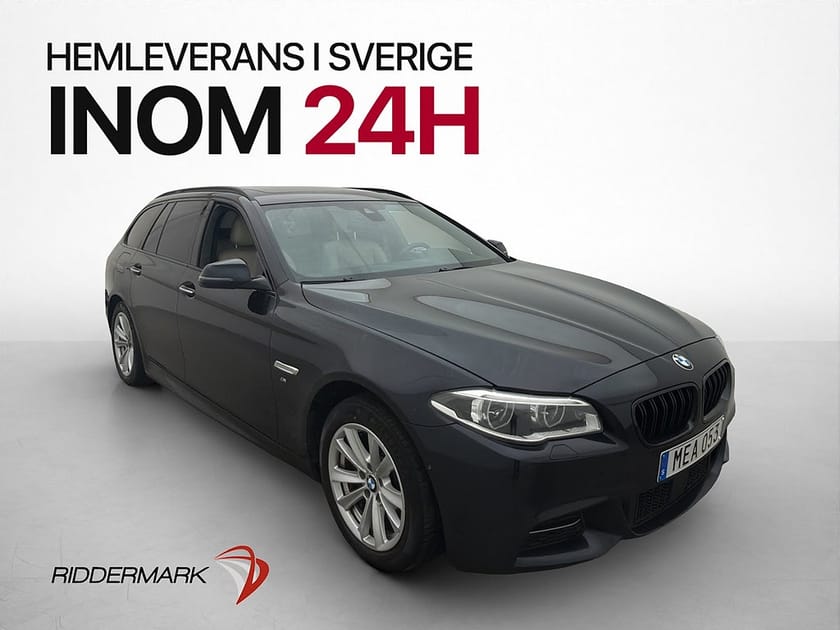 Bild 1 av BMW 530d xDrive Touring 520d M Sport Drag Värm Pano Kamera H/K Navi HUD