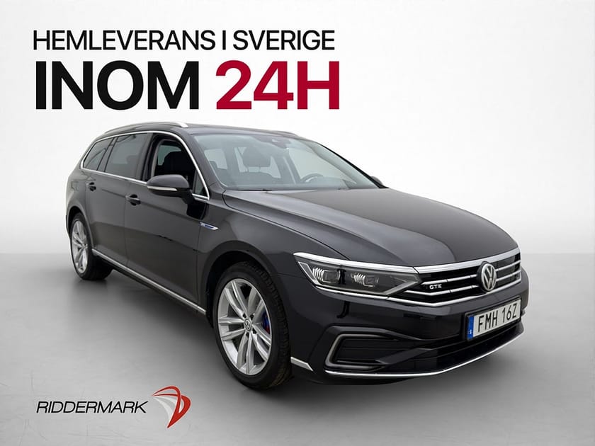Bild 1 av Volkswagen Passat Sportscombi GTE 1.4 TSI 218hk Värmare Kamera CarPlay