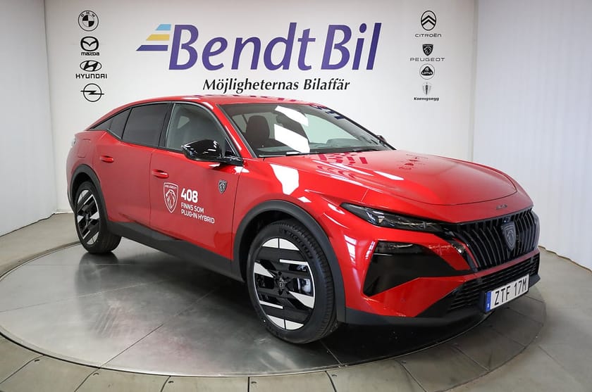 Bild 1 av Peugeot 408 Hybrid 145 GT Exklusive hk Aut Focal HiFi