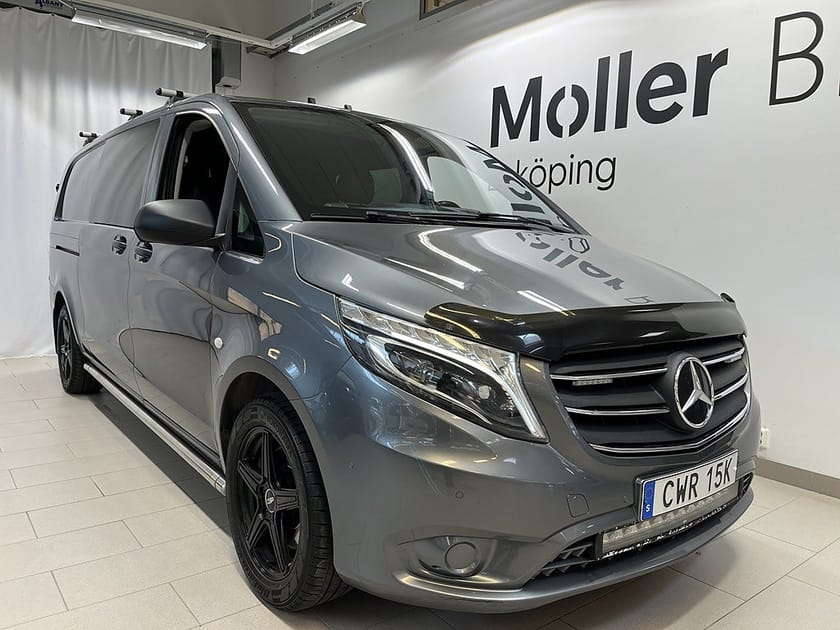 Bild 1 av Mercedes-Benz Vito 119 CDI 4x4 3.0t Mixto 190hk 5sits Värmare Moms
