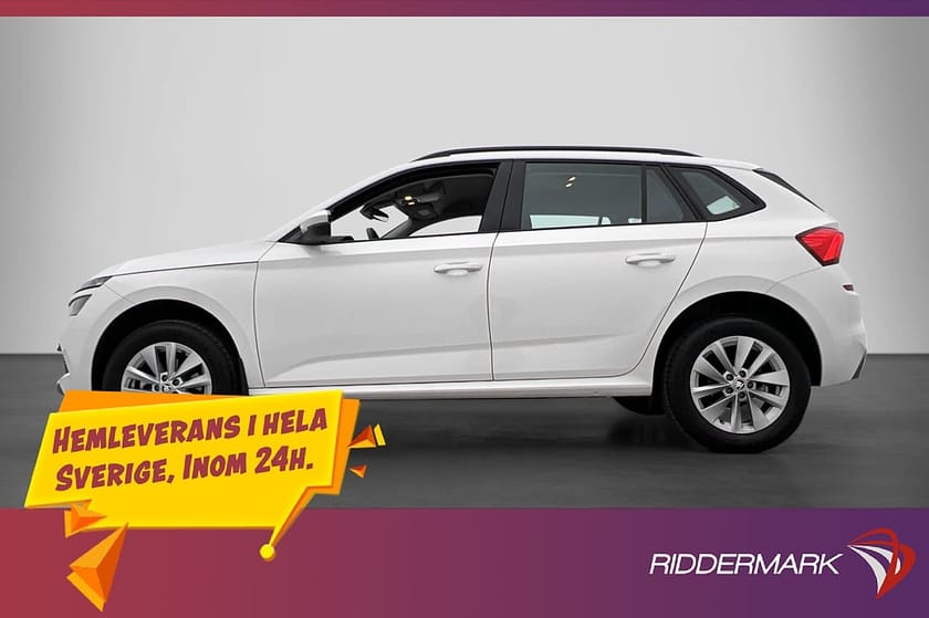 Bild 2 av Škoda Kamiq Skoda 1.0 TGI 90hk Ambition Adaptiv Farth CarPlay