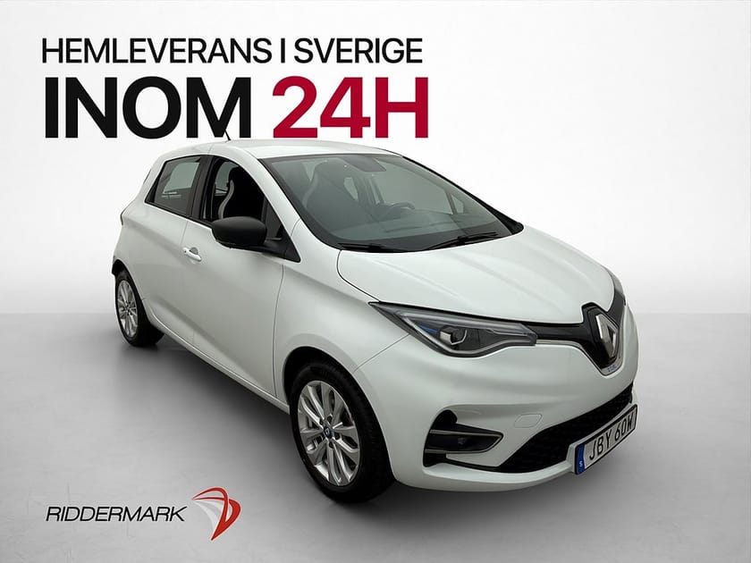 Bild 4 av Renault ZOE R110 52 kWh 109hk FRIKÖPT BATTERI Rattvärme
