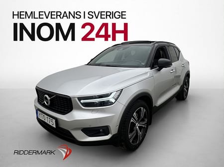 Volvo XC40 T5 AWD R-Design Pano H/K 360° VOC Värm Skinn Drag