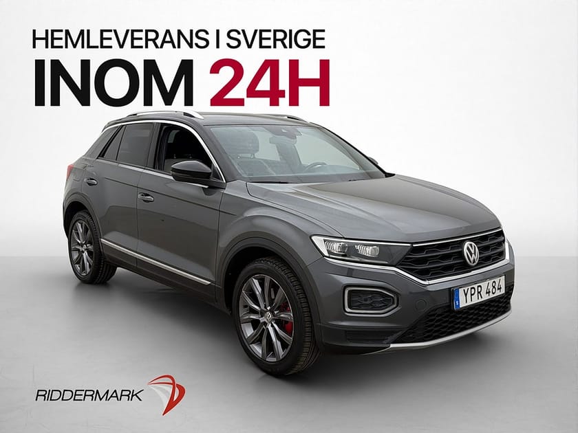 Bild 1 av Volkswagen T-Roc 2.0 TSI 4M 190hk GT Cockpit Sensorer P-Värm