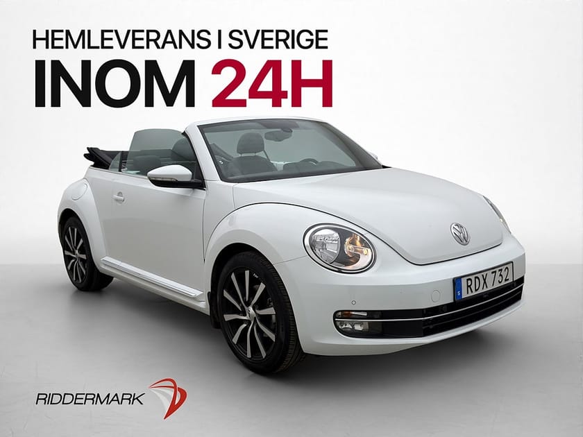 Bild 3 av Volkswagen Beetle Cabriolet 1.2 TSI Läder CarPlay P-Sensorer