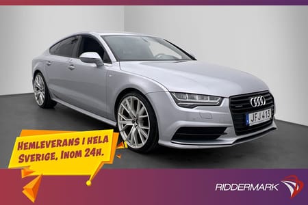 Audi A7 Sportback 3.0 TDI Q. S-Line Läder SE SKICK