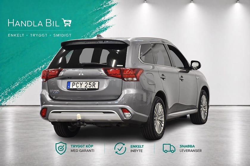 Bild 5 av Mitsubishi Outlander PHEV AWD Business X 360° Skinn Rattv Dragkrok