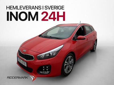 Kia cee'd_sw CRDi 136hk GT-Line M/K-Värm En-Brukare Kamera Navi