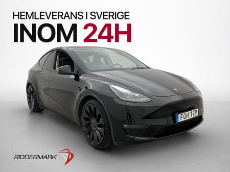 Tesla Model Y Performance Autopilot Värmepump Pano
