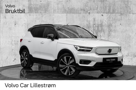 Volvo XC40 P8 AWD Recharge 408Hk. Topputstyrt!