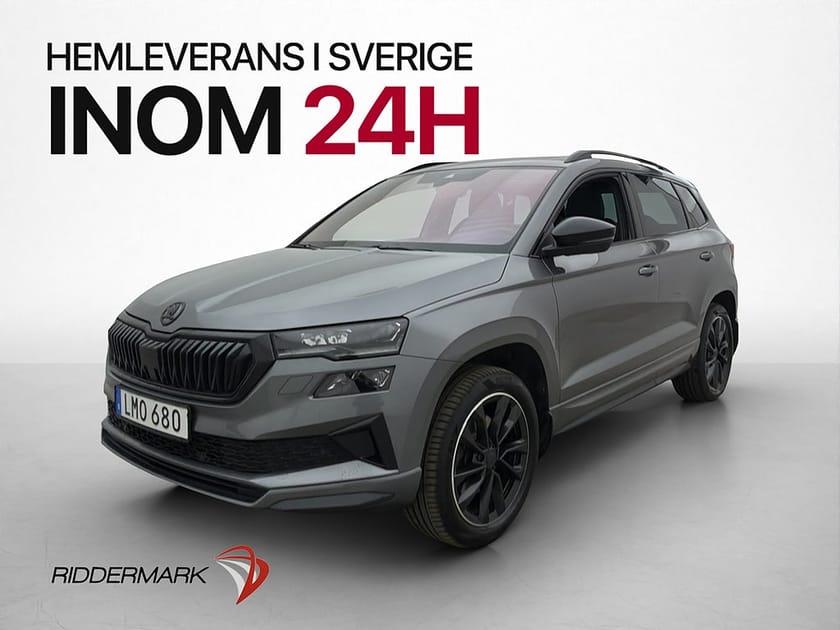 Bild 3 av Škoda Karoq Skoda TDI 4x4 150hk Sportline Pano Cockpit Värm Drag