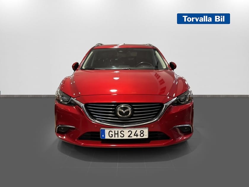 Bild 2 av Mazda 6 Wagon 2.5 SKYACTIV-G Optimum Fullservad Läder Navi HuD