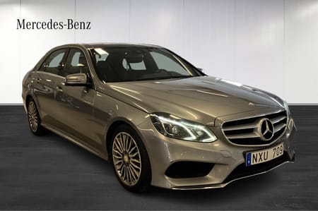 Mercedes-Benz E 350 BlueTEC 4MATIC AMG-LINE/S.O VHJUL/backamera/Pano/Värmare
