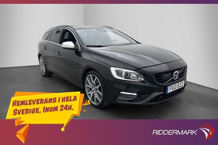 Volvo V60 T5 Polestar 253hk R-Design H/K T-lucka Värm Kamera