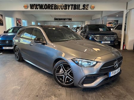 Mercedes-Benz C 220 T d 4MATIC AMG Pano Burmester Drag Värmare SE SPEC