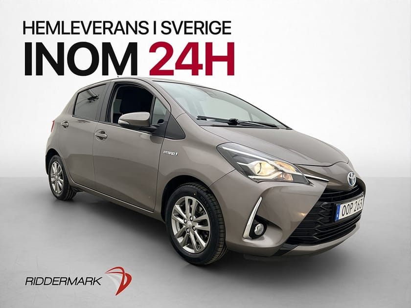 Bild 3 av Toyota Yaris Hybrid 101hk Active Kamera Farthållare