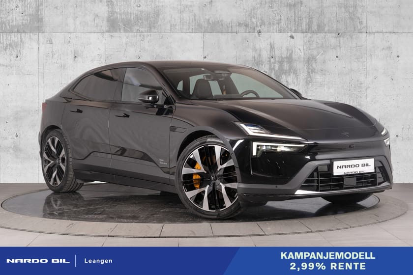 Bilde 1 av Polestar 4 Long Range Dual motor Performance. Kampanje på brukt Polestar! fra 2,99%